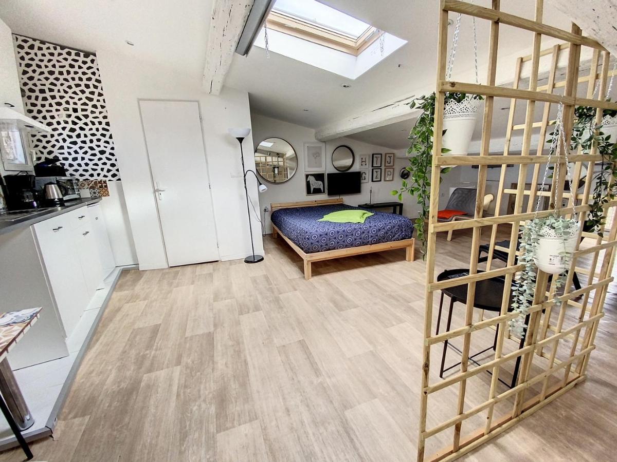 Grand St Pierre Studio Mansarde Atypique Climatise แซ็ต ภายนอก รูปภาพ